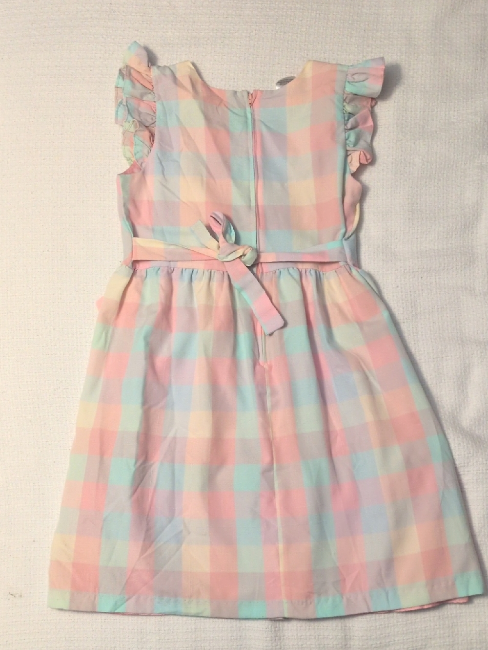 Bonnie Jean Pale Pink Satin Dress Lining - Picture 3 of 6